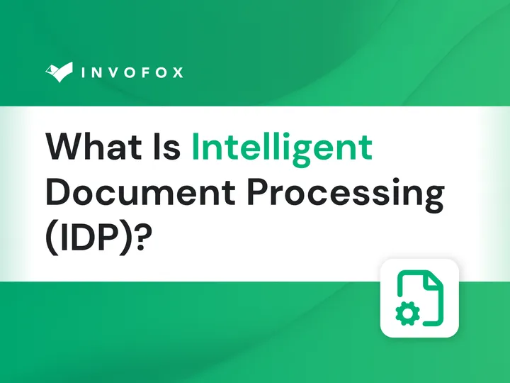 Abstract visualization of documents being parsed and turned into structured data